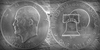 Eisenhower Dollar(1975–1976) | アイゼンハワーダラー(1975–1976)